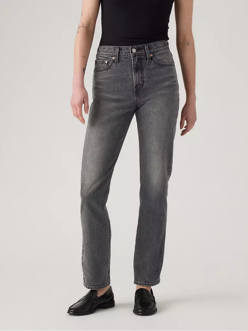 Levi’s Premium Wedgie Slim Fit Women's Jeans in After Hours Grey Size 29 EUC